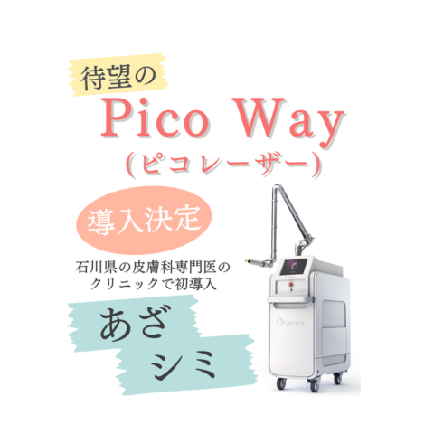 Pico Way 導入決定 | 加賀いけだ皮膚科